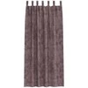 Aksominio tipo užuolaidos 2 pcs Ruda 225 x 140 cm Aksomas