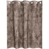 Aksominio tipo užuolaidos 2 pcs Kapučino 140 x 140 cm Aksomas