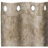 Aksominio tipo užuolaidos 2 pcs šampano 245 x 140 cm Aksomas
