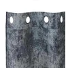 Aksominio tipo užuolaidos 2 pcs Sidabrinė Pilka 225 x 140 cm
