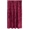 Aksominio tipo užuolaidos 2 pcs Vyno raudonumo 140 x 140 cm