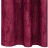 Aksominio tipo užuolaidos 2 pcs Vyno raudonumo 140 x 140 cm