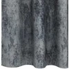 Aksominio tipo užuolaidos 2 pcs Sidabrinė Pilka 260 x 140 cm