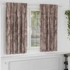 Aksominio tipo užuolaidos 2 pcs Kapučino 175 x 140 cm Aksomas