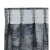 Aksominio tipo užuolaidos 2 pcs Sidabrinė Pilka 260 x 140 cm