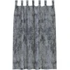 Aksominio tipo užuolaidos 2 pcs Sidabrinė Pilka 175 x 140 cm