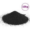 Akvariumo smėlis, juodos spalvos, 10kg, 0,2–2mm