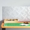 Laiptų danga Stačiakampio 2 pcs Sidabro 50 x 30 cm Aliuminis