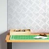 Laiptų danga Stačiakampio 4 pcs Sidabro 50 x 25 cm Aliuminis