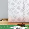 Laiptų danga Kvadrato 4 pcs Sidabro 20 x 20 cm Aliuminis
