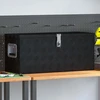 Aliuminio dėžė, juodos spalvos, 80x30x35cm