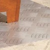 Laiptų danga Kvadrato 4 pcs Sidabro 40 x 40 cm Aliuminis
