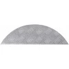 Laiptų danga 5 pcs Sidabro 60 x 18 x 2,5 cm Aliuminis