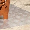 Laiptų danga Stačiakampio 2 pcs Sidabro 100 x 40 cm Aliuminis