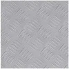 Laiptų danga Kvadrato 4 pcs Sidabro 30 x 30 cm Aliuminis