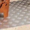 Laiptų danga Stačiakampio 4 pcs Sidabro 100 x 50 cm Aliuminis