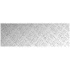 Laiptų danga Stačiakampio 4 pcs Sidabro 75 x 25 cm Aliuminis