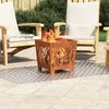 Laiptų danga Stačiakampio 4 pcs Sidabro 80 x 50 cm Aliuminis