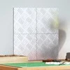 Laiptų danga Kvadrato 4 pcs Sidabro 20 x 20 cm Aliuminis