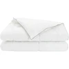 Anklodė ir lovos pagalvių rinkinys Balta 200 x 220 cm