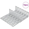Anti Tip laikiklis 12 Sidabro 74,5 x 15 x 32 mm Geležis
