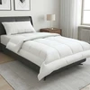 Antklodė 140x200 cm Žiema 450 GSM Australų vilna Balta