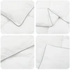 Antklodė Balta 200 x 200 cm Bambuko pluoštas