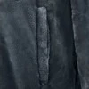 Antklodė-džemperis su gobtuvu Jūrinė mėlyna l Flanelė