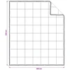 Antklodė 200 x 240 cm Visoms sezonams Kapokų pluoštas Smėlio