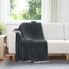 Antklodė Tamsiai pilka 130 x 150 cm 1kg Flysas