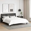 2-in-1 Antklodė Balta 220 x 200 x 10 cm Poliesteris