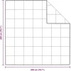 Žiemos antklodė Balta 200 x 200 cm Plunksna