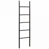 Antklodžių Lenta Juoda 50 x 190 cm Bambukas