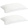 Antklodžių rinkinys su pagalve 2 pcs Balta Bambuko pluoštas