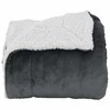 Apklotas Tamsiai pilka 130 x 150 cm Flysas