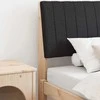 Apmušta lovos galvūgalis Juoda 100 cm Kietos pušies mediena