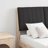 Apmušta lovos galvūgalis Juoda 120 cm Kietos pušies mediena