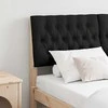 Apmušta lovos galvūgalis Juoda 150 cm Kietos pušies mediena