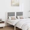 Apmušta lovos galvūgalis Balta 120 cm Kietos pušies mediena