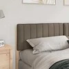 Apmušta lovos galvūgalis su galvūgalio Ruda ir Taupe 180 cm