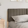 Apmušta lovos galvūgalis su galvūgalio Ruda ir Taupe 150 cm