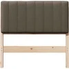 Apmušta lovos galvūgalis su galvūgalio Ruda ir Taupe 90 cm