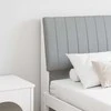 Apmušta lovos galvūgalis Šviesiai pilka 150 cm