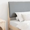 Apmušta lovos galvūgalis Šviesiai pilka 90 cm