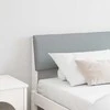 Apmušta lovos galvūgalis Šviesiai pilka 180 cm