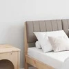 Apmušta lovos galvūgalis Tortora 120 cm Kietos pušies mediena