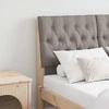 Apmušta lovos galvūgalis Tortora 120 cm Kietos pušies mediena
