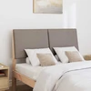 Apmušta lovos galvūgalis Taupe 120 cm Kietos pušies mediena
