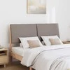 Apmušta lovos galvūgalis Taupe 150 cm Kietos pušies mediena