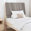 Apmušta lovos galvūgalis Taupe 75 cm Kietos pušies mediena